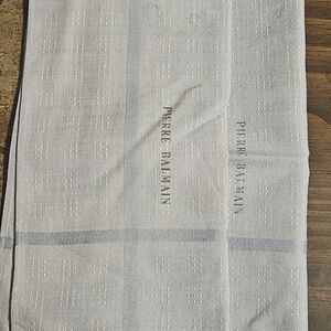 Pierre Balmain Light Gray/Blue Woven Handkerchiefs